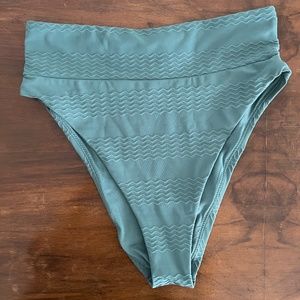 Aerie High Cut Cheeky Bathing Suit Bottoms